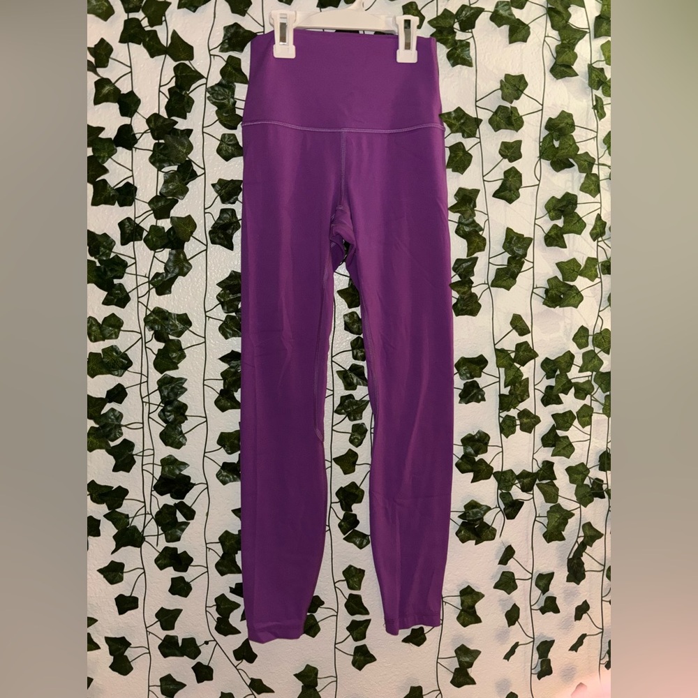moonlight magenta lulu align leggings 28” HR